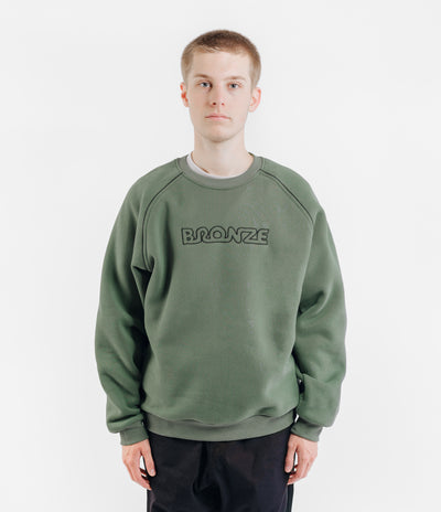 Bronze 56K Pipe Crewneck Sweatshirt - Jade