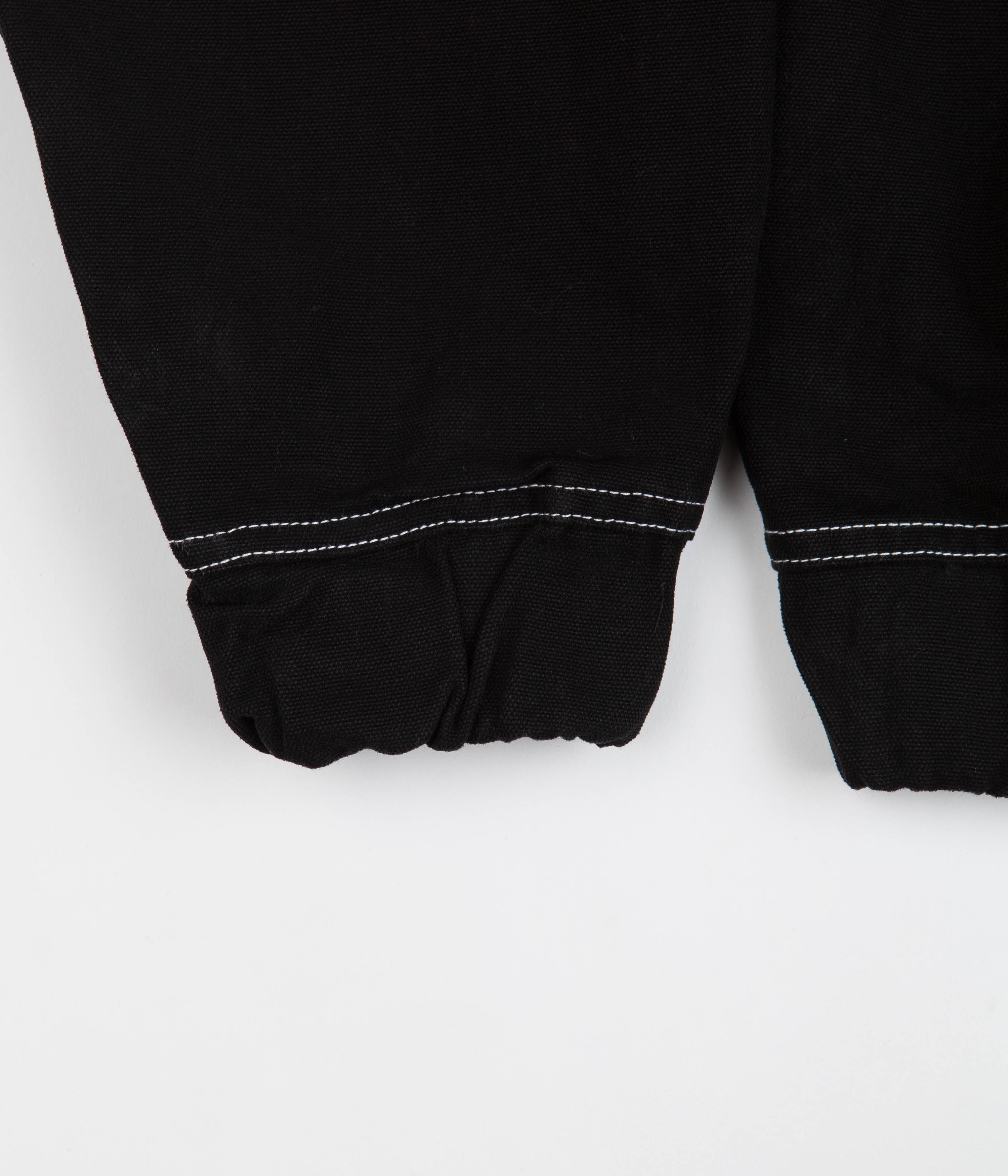 Bronze 56K Pitcrew Bomber Jacket Black Flatspot