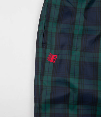 Bronze 56K Plaid Track Pants - Navy / Green