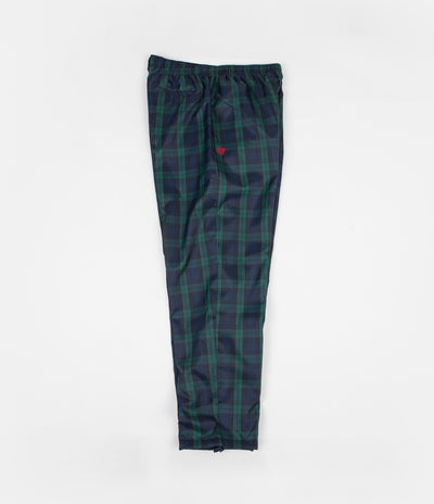 Bronze 56K Plaid Track Pants - Navy / Green