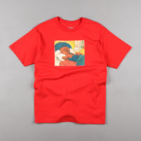 Bronze 56K Sad Bear T-Shirt - Red thumbnail