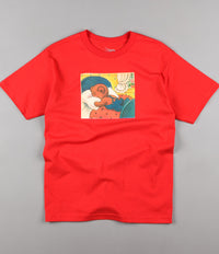 Bronze 56K Sad Bear T-Shirt - Red