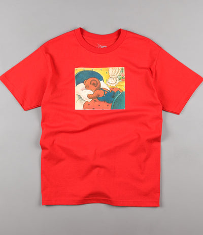 Bronze 56K Sad Bear T-Shirt - Red