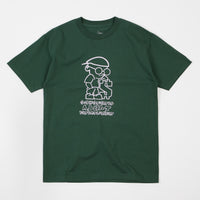 Bronze 56K Sophisticated Guy T-Shirt - Forest Green / Light Pink thumbnail