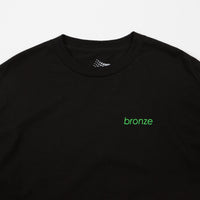 Bronze 56K The Club Long Sleeve T-Shirt - Black / Neon Green thumbnail