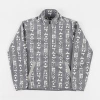 Bronze 56K Vertical Full Zip Fleece - Cool Grey / White thumbnail