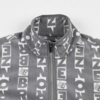 Bronze 56K Vertical Full Zip Fleece - Cool Grey / White thumbnail