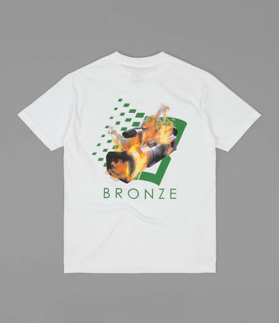 Bronze 56K VX B Logo T-Shirt - White