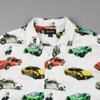 Bronze 56K Wrecked Cars Button Up Shirt - Oyster White thumbnail