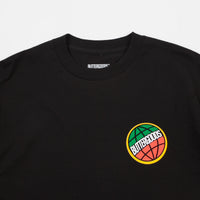 Butter Goods 3D Worldwide Logo T-Shirt - Black thumbnail