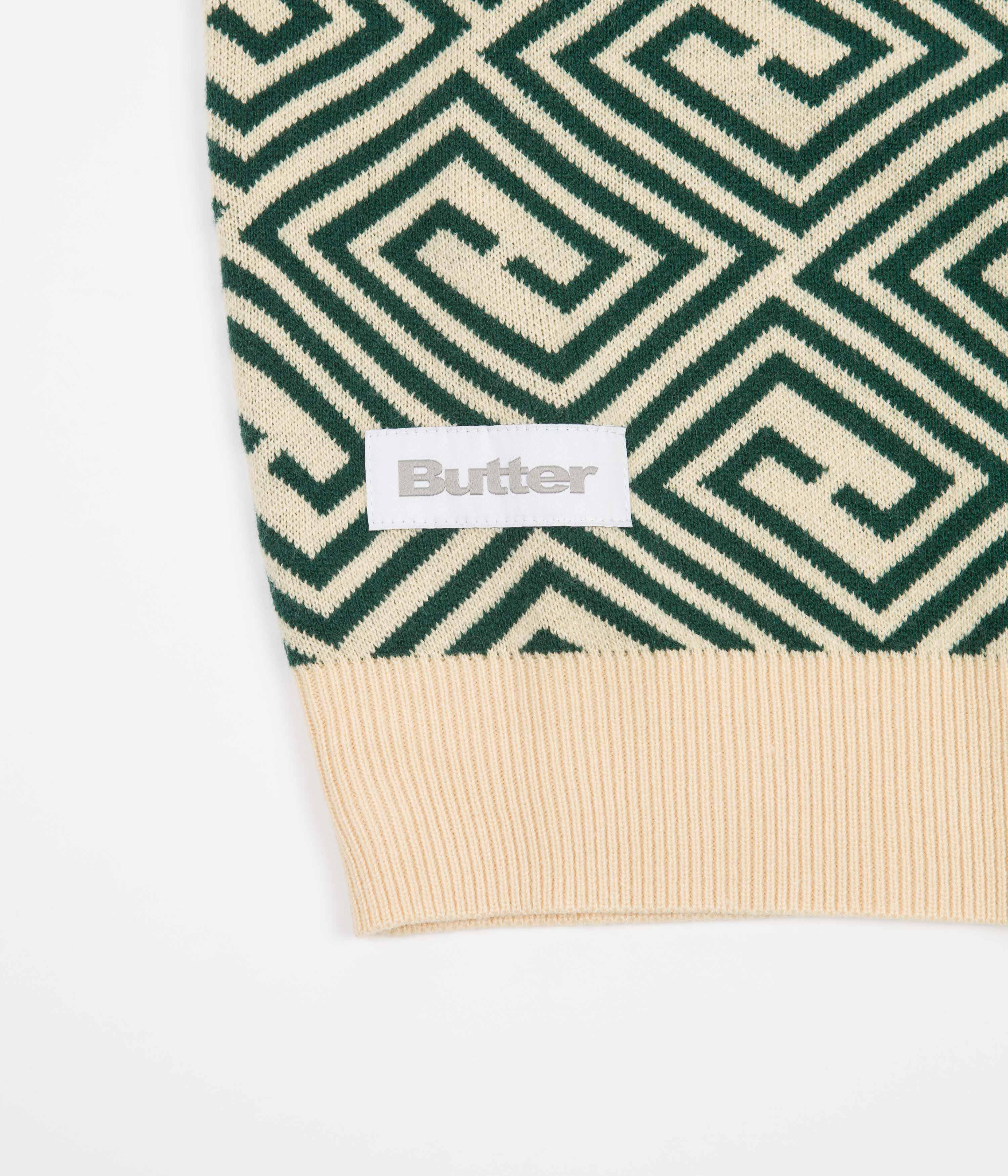 Butter Goods Athena Knitted Vest Cream Flatspot