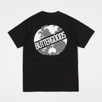 Butter Goods Axis Worldwide Logo T-Shirt - Black thumbnail