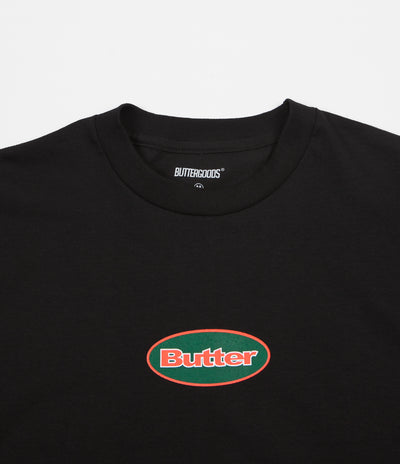 Butter Goods Badge T-Shirt - Black