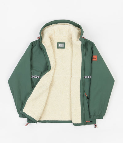 Butter Goods Basecamp Reversible Jacket  - Sage / Natural