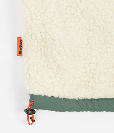 Butter Goods Basecamp Reversible Jacket  - Sage / Natural