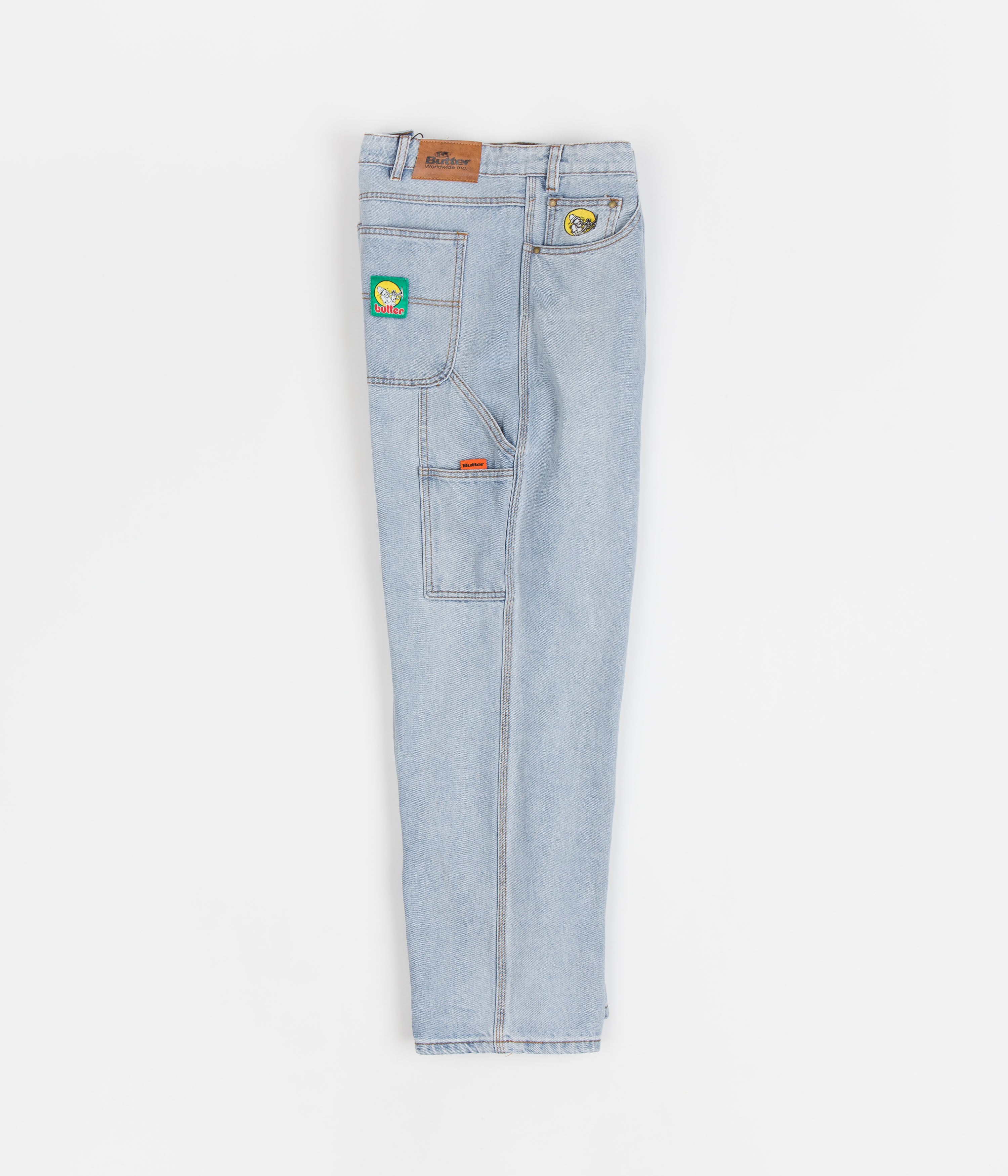 Butter Goods Brass Worker Denim Jeans Light Blue Flatspot