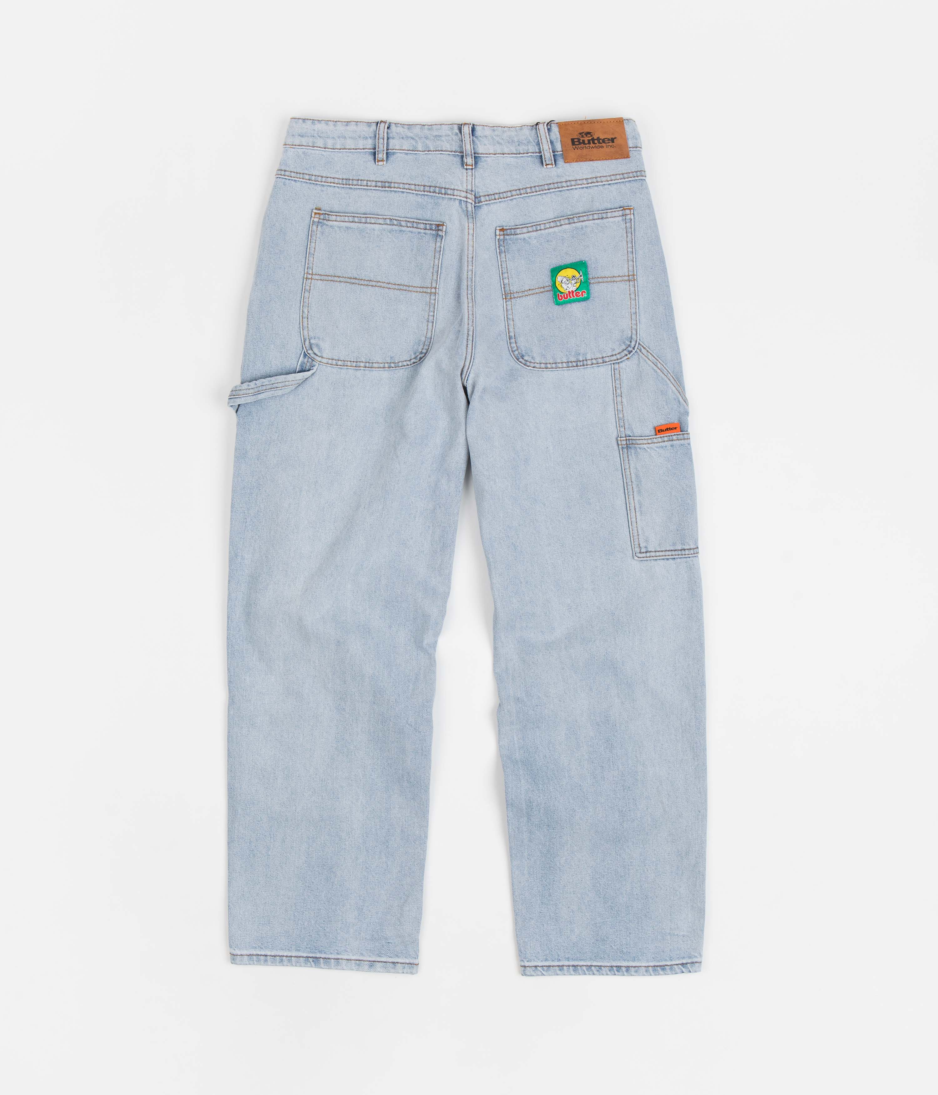 Butter Goods Brass Worker Denim Jeans Light Blue Flatspot