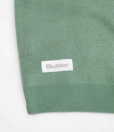 Butter Goods Bug Knitted Vest - Washed Mint