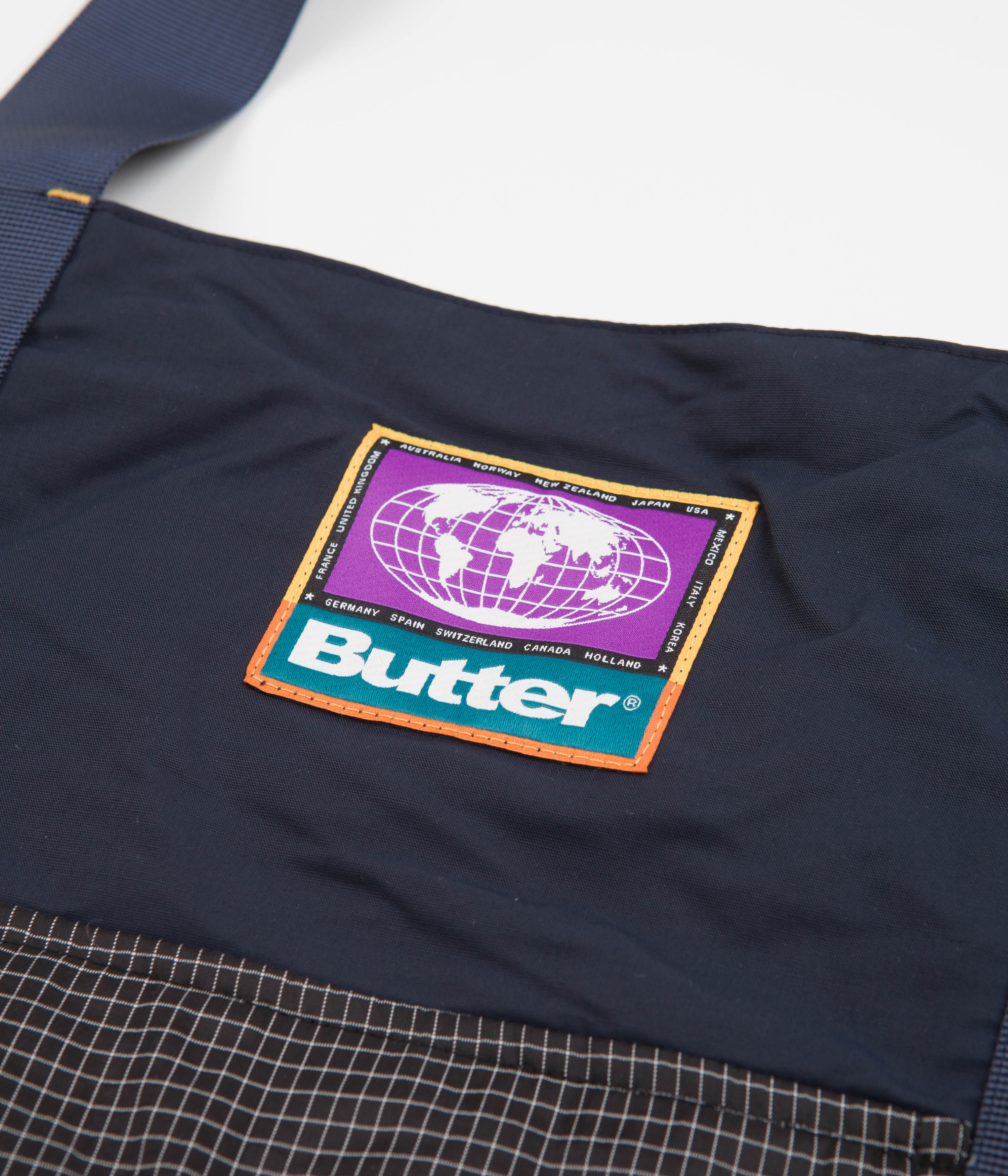 Butter Goods Cargo Tote Bag Navy / Khaki Flatspot