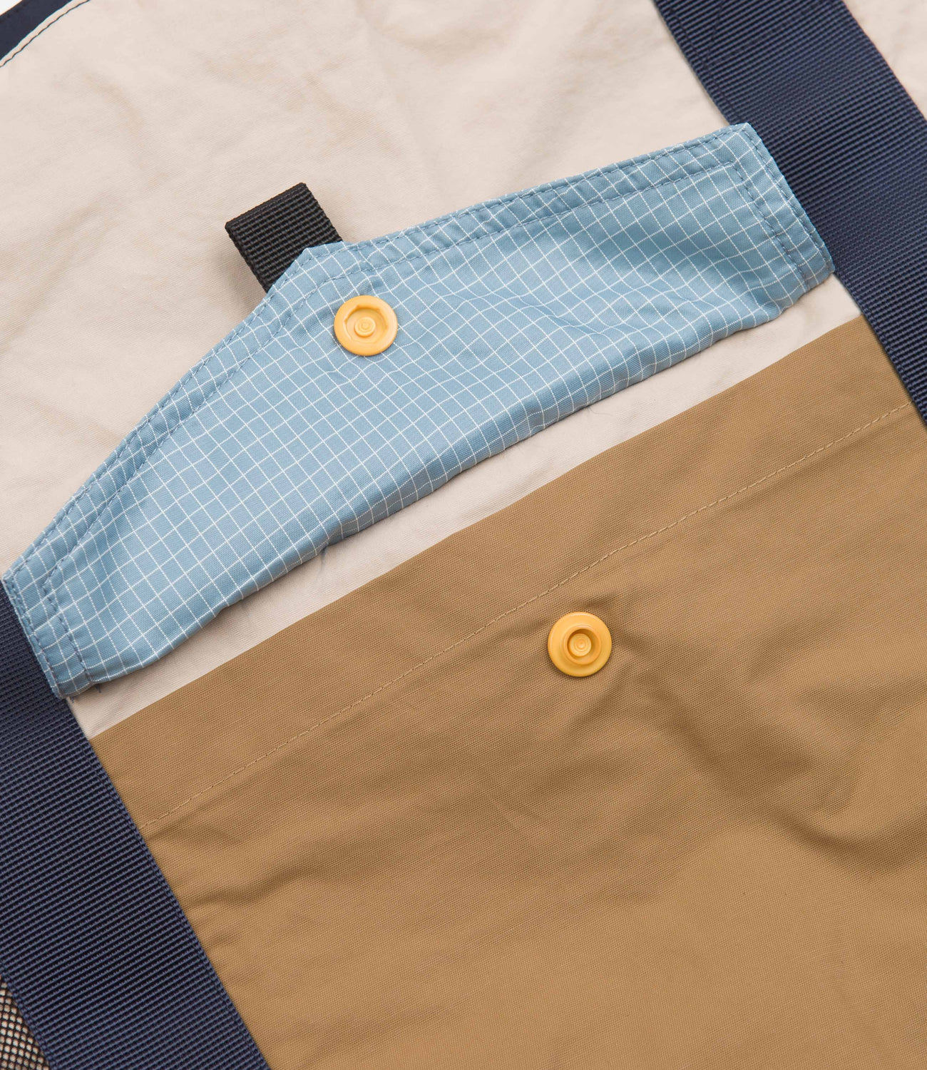 Butter Goods Cargo Tote Bag Navy / Khaki Flatspot