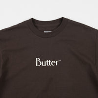 Butter Goods Classic Logo T-Shirt - Brown thumbnail