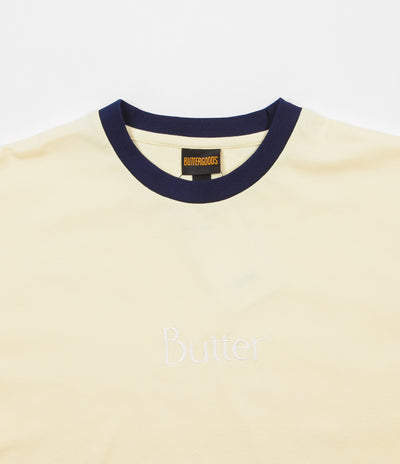 Butter Goods Classic Ringer T-Shirt - Butter