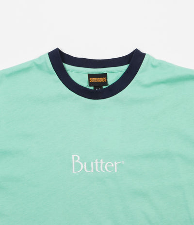 Butter Goods Classic Ringer T-Shirt - Mint