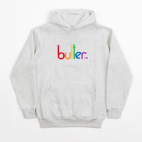 Butter Goods Colours Embroidered Hoodie - Ash Grey thumbnail