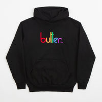 Butter Goods Colours Embroidered Hoodie - Black thumbnail