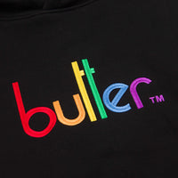 Butter Goods Colours Embroidered Hoodie - Black thumbnail