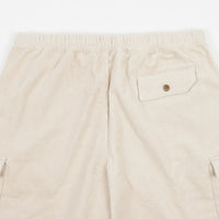 Butter Goods Corduroy Cargo Shorts - Bone thumbnail