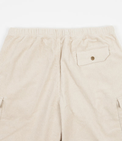 Butter Goods Corduroy Cargo Shorts - Bone