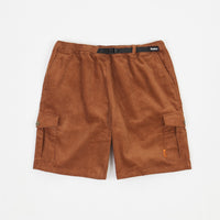 Butter Goods Corduroy Cargo Shorts - Rust thumbnail