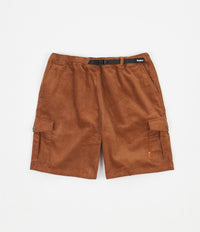 Butter Goods Corduroy Cargo Shorts - Rust
