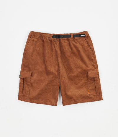 Butter Goods Corduroy Cargo Shorts - Rust