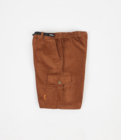Butter Goods Corduroy Cargo Shorts - Rust