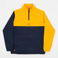Butter Goods Counter Tracksuit Jacket - Yellow / Navy thumbnail