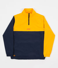 Butter Goods Counter Tracksuit Jacket - Yellow / Navy