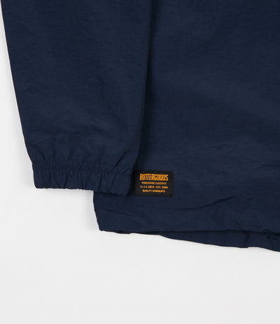 Butter Goods Counter Tracksuit Jacket - Yellow / Navy