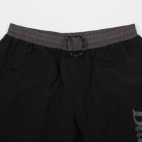 Butter Goods Cycle Nylon Shorts - Black / Grey thumbnail