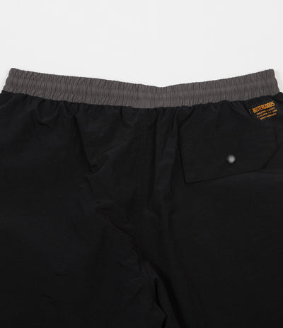 Butter Goods Cycle Nylon Shorts - Black / Grey