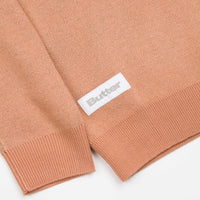 Butter Goods Cymbals Knitted Sweatshirt - Washed Peach thumbnail