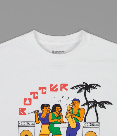 Butter Goods Dance Hall T-Shirt - White