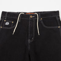 Butter Goods Dice Jeans - Washed Black thumbnail