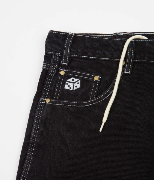 Butter Goods Dice Jeans Washed Black Flatspot