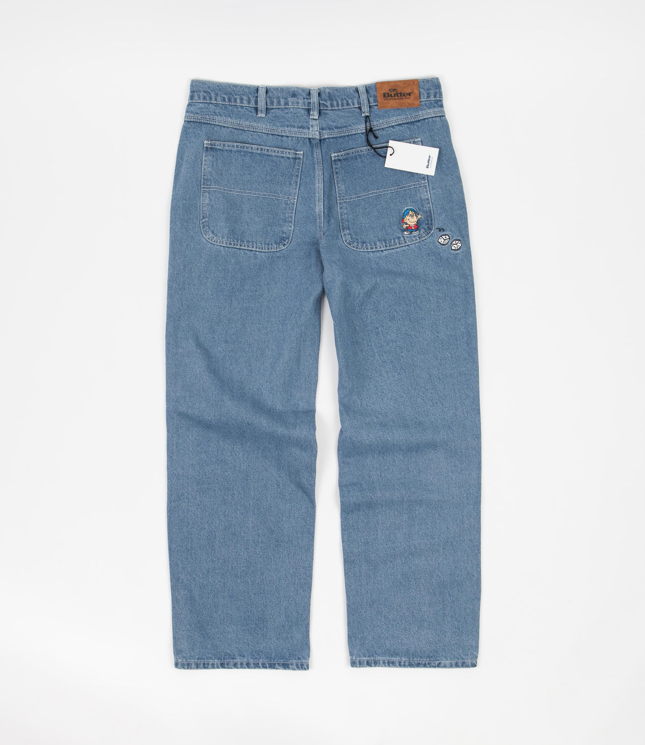 Butter Goods Dice Jeans Washed Indigo Flatspot