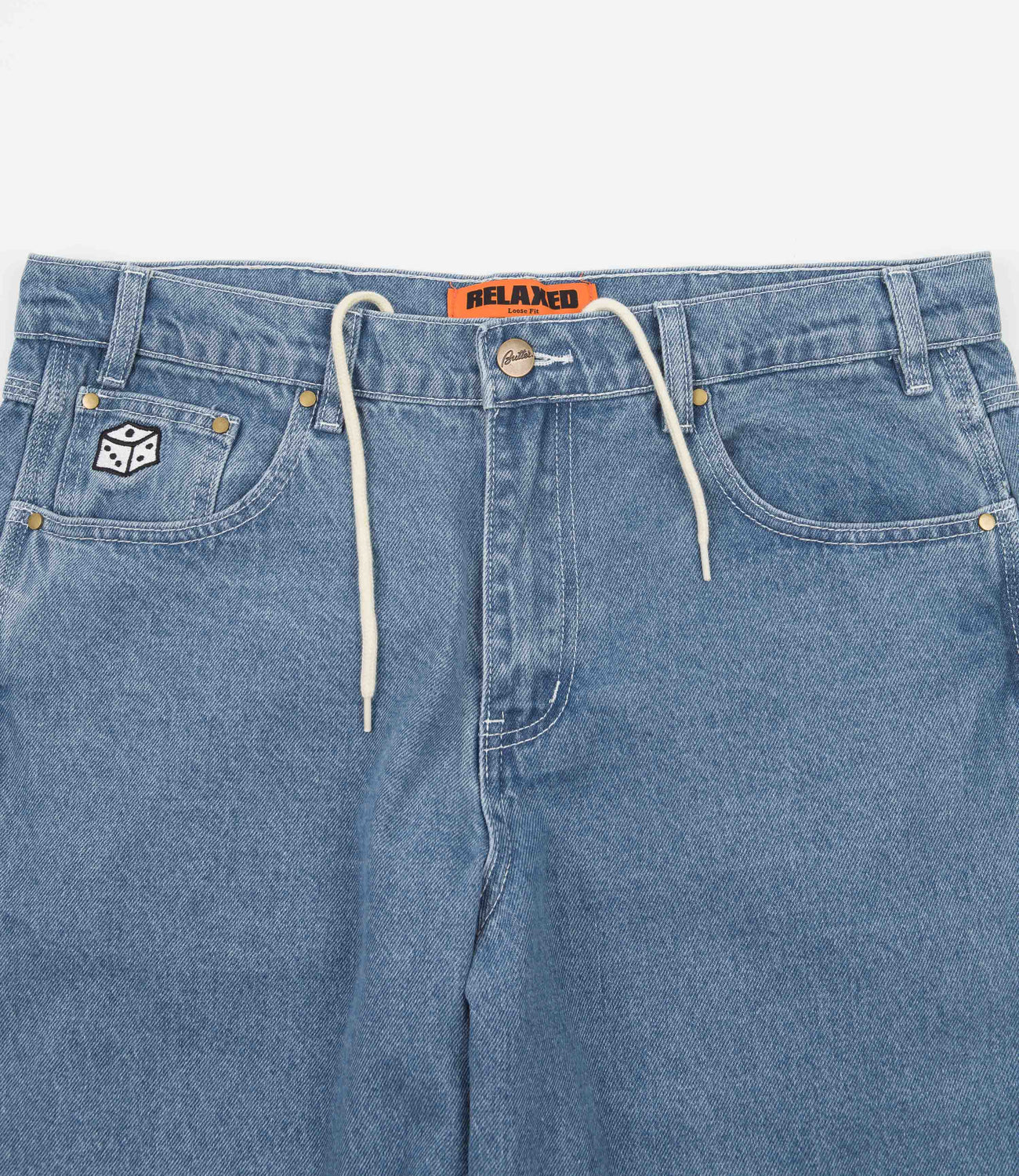 Butter Goods Dice Jeans Washed Indigo Flatspot