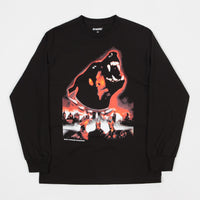 Butter Goods Doberman Long Sleeve T-Shirt - Black thumbnail