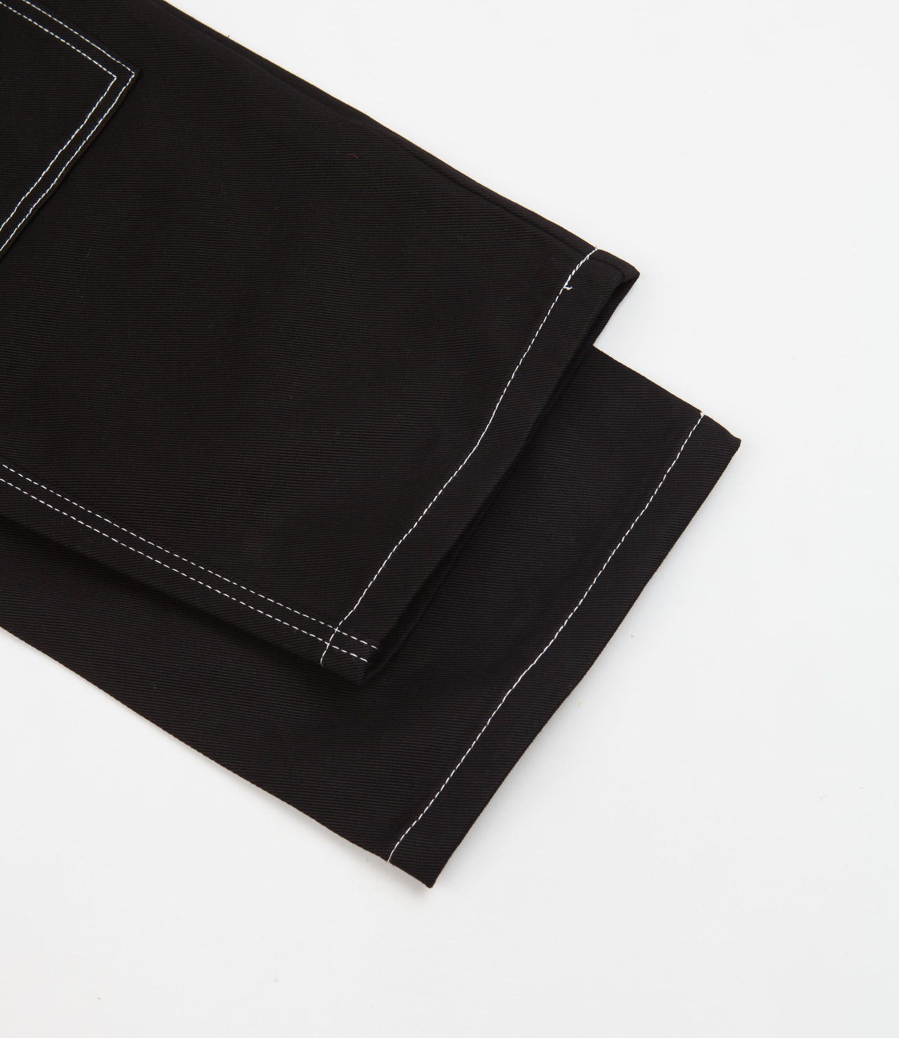 Butter Goods Double Knee Pants Black Flatspot