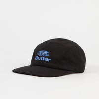 Butter Goods Downwind Embroidered Cap - Black thumbnail